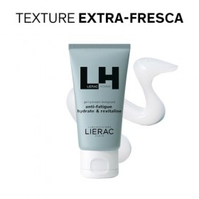 Lierac - Lierac Homme - Gel Hydratant Energisant 50ml - Soin Visage - Anti-fatigue - Hydrate - Revitalise - Formule non grass