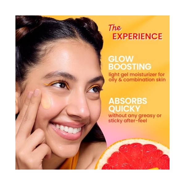 Dot & Key Vitamine C + E Sorbet Crème hydratante super brillante pour le visage à la vitamine C pour une peau éclatante rédui