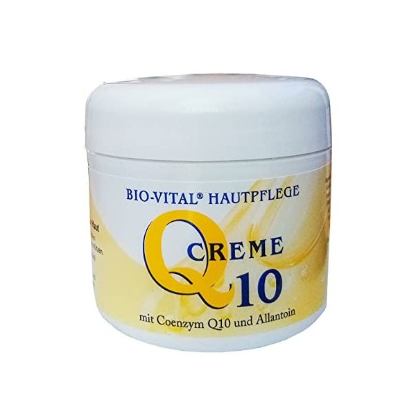 BioVital Q10 Crème de soin pour la peau 125 ml Coezym Allantoïne Protection UV ALPENHOF Crème anti-âge pour le visage et le d