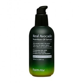 Farmstay Véritable sérum à lhuile davocat - Sérum hydratant et éclaircissant pour ridules et ridules - Extrait davocat - 1