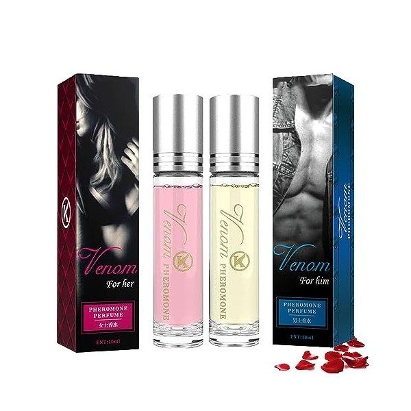 Divadesire Pheromone Perfume, 10ml/0.33 Oz Pheromones Perfumes For Women, Venom Scents Pheromones For Women, Long Lasting Rol