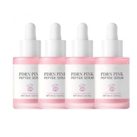 Sérum Pink Glow avec peptides dADN de saumon, sérum coréen éclaircissant la peau pour femme, traitement hydratant, améliore ...