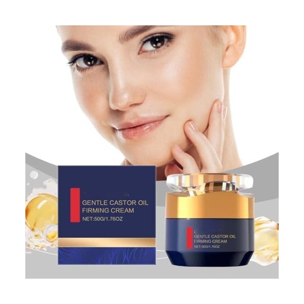 Qingling Crème visage anti-rides, crème japonaise Qingling, crème lifting instantanée pour le visage, crèmes anti-âge polypep...