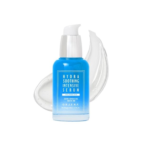 OJRN Sérum intensif apaisant Orjena - Hydratation, nutrition, pour tous les types de peau, poids net 50 ml