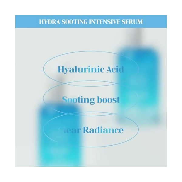 OJRN Sérum intensif apaisant Orjena - Hydratation, nutrition, pour tous les types de peau, poids net 50 ml