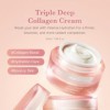Medicube triple collagene et acide hyaluronique, à lélastine premium et au beurre de karité – anti ride et crème hydratante