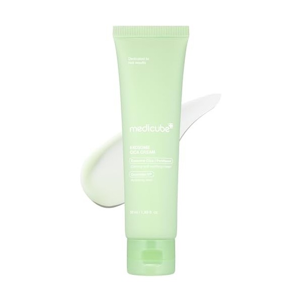 medicube La Crema De Árbol De Té Exosome Cica Para Pieles Sensibles Con Centella Asiática Ayuda A Reducir El Enrojecimiento Y