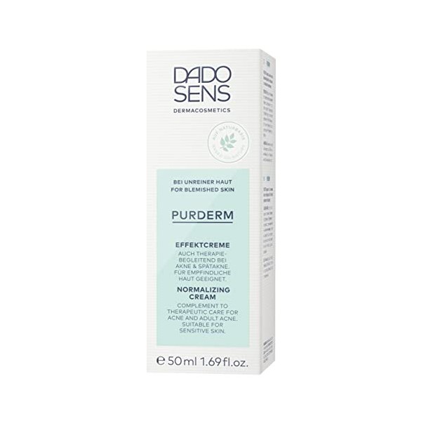 Dado Sens Dermacosmetics PurDerm Normalizing Gezichtscrème