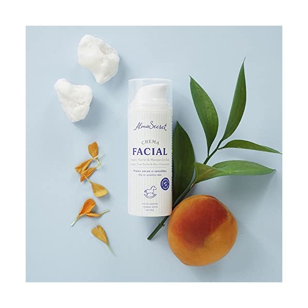 NOVA ENGEL Crema Facial Argán, Karité Y Manzanilla Azul Spf20 50 Ml