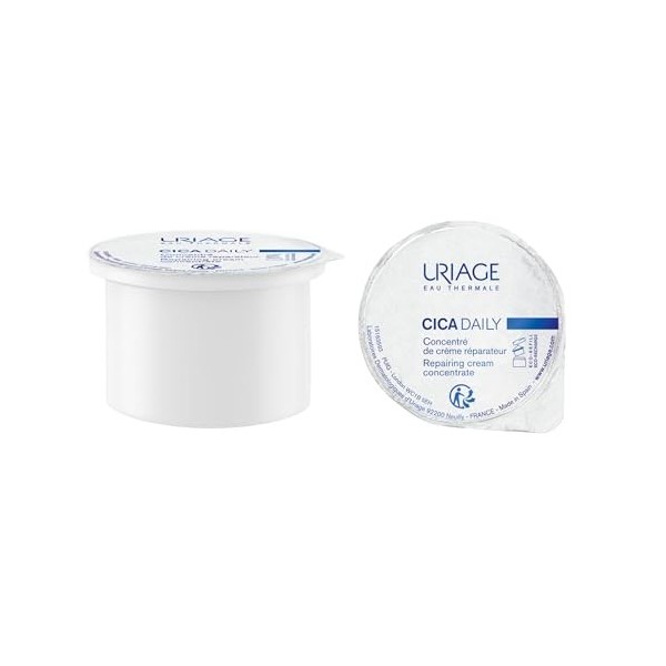 Uriage Cica-Daily Crème Réparatrice - Centella Asiatica, à lAcide Hyaluronique & à la Vitamine B5 - Répare & Hydrate en 1 Ap ...