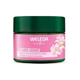 WELEDA Fluide Lissant Rose Musquée & Thé Blanc – Anti‑Âge Premières Rides, Age Protect Complex, Hydratation Immédiate, Réduit