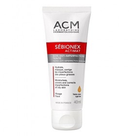 ACM Sébionex Actimat Soin Anti-Imperfections Teinté Crème Jour et Nuit