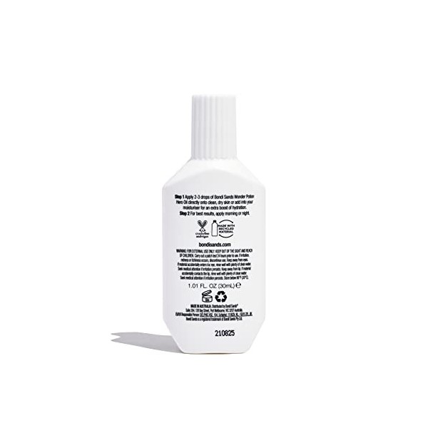 Bondi Sands - Wonder Potion Hero Oil - Huile Visage Hydratante pour Peaux Sensibles et Sèches, Soin du Visage avec Vitamine E