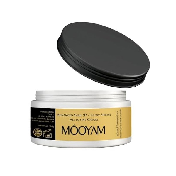 Advanced Snail 92 - Acide Hyaluronique - Anti-acné - Crème Visage Anti-rides - Tous Types de Peau