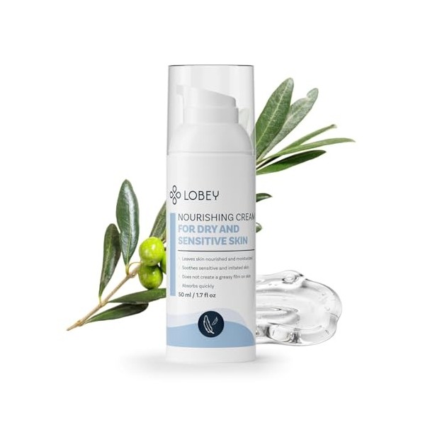 Lobey Glow Crème pour le visage avec vitamine C – Soin éclaircissant hydratant pour peaux mates – À laloe vera, à la prune d ...