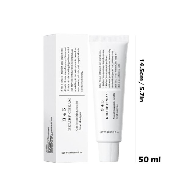 345 Relief Cream Repair Cream, Hydratant Crème Pommade, 345 crème de Réparation, 345 crème en Relief, Crèmes Hydratante pour 