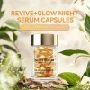 60PCS Sérum pour le Visage à la Vitamine C, Capsule pour le Visage, Sérum Hydratant, Réparateur, Barrière Cutanée, Réduit les