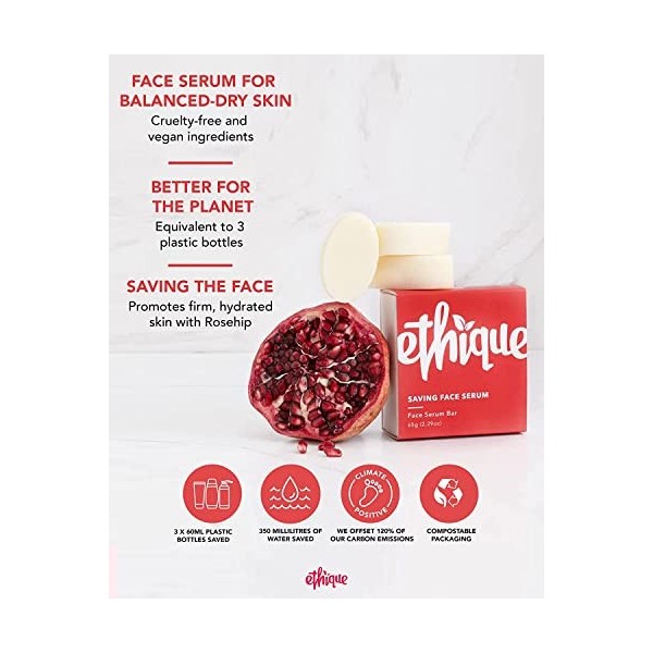 Ethique Sérum facial salive 2.472 oz