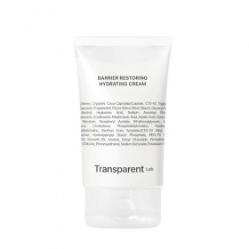 TRANSPARENT LAB BARRIER RESTORING HYDRATING CREAM - Crème visage ultra-hydratante