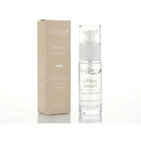 Saflora Sérum raffermissant - Effet lifting instantané en 1 heure - Soin du visage anti-âge pour peaux matures - Réduit les r