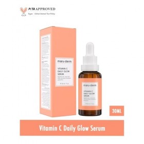 Maruderm Sérum à la Vitamine C pour Éclaircir, Raffermir, Hydrater | Sérum Anti-Âge, Peau Éclatante, Correction des Taches So