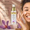 Sattva Crème pour le visage pour homme et femme - Crème anti-rides - Crème de jour pro-âge à lhuile de kumkumadi - Crème hyd