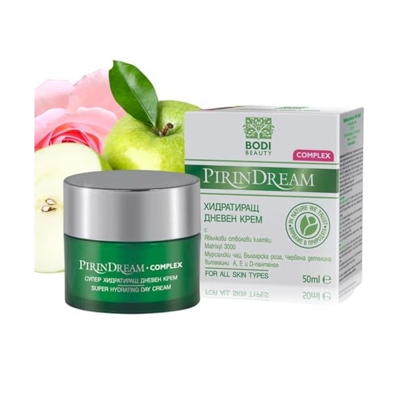 BODI BEAUTY – Crème visage hydratante anti-âge jour 50 ml – Matrixyl 3000 + PhytoCellTec + acide hyaluronique | Peaux sèches/