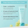 THANKYOU FARMER Grape Aqua Hyaluron Biome Cream 80ml - Acide hyaluronique, raisin vert, végétalien, testé dermatologiquement,