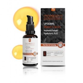 Mineaderm Sérum liposomal Complexe éclaircissant à la vitamine C | Sérum éclaircissant anti-âge et anti-imperfections à la vi