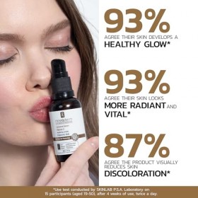Mineaderm Sérum liposomal Complexe éclaircissant à la vitamine C | Sérum éclaircissant anti-âge et anti-imperfections à la vi