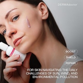 La Potion Anti-Pollution Urbaine de DERMAdoctor, 1.01 Fl Oz Crème Jour et Nuit