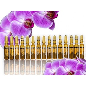 Original Lot de 15 ampoules de luxe pour une peau éclatante - 2 ml - Régénération anti-âge pour décolleté, cou et visage - Am