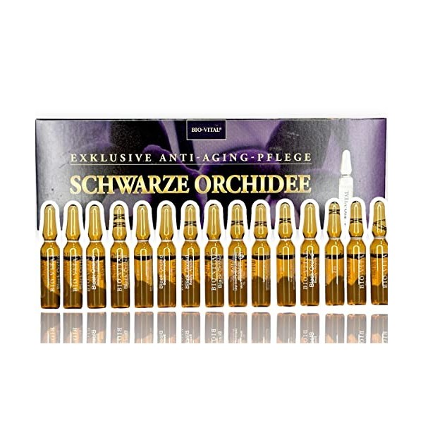 Original Lot de 15 ampoules de luxe pour une peau éclatante - 2 ml - Régénération anti-âge pour décolleté, cou et visage - Am
