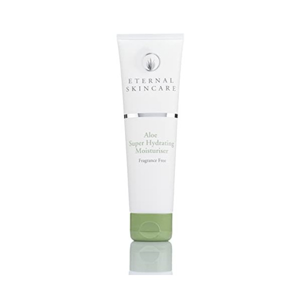 Eternal Skincare - Aloe Super hydratant 100 ml sans parfum - Riche en aloe vera - Pour peaux sèches et sensibles - Pour le 