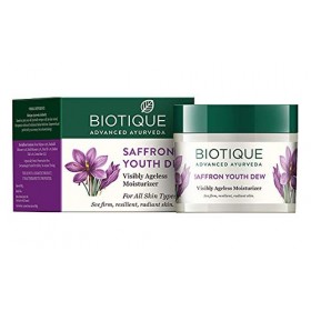 Biotique Bio safran rosée juvénile crème de jour nourrissante 50 g
