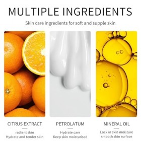 Hinapan Crème Vitamin C Complexe Antioxydant, Protection Anti-Pollution et Régénération Cellulaire, Pour un Teint Frais et Ra