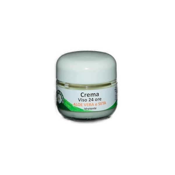 Centisia Crème Visage Hydratante Aloe et Soie 50ml | Crème 24h Jour et Nuit | Hydratant Naturel pour Peaux Normales et Mixtes