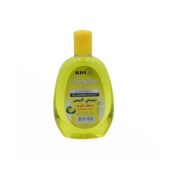 RDL NETTOYANT FACIAL Lotion Anti-Acné 150ML pour Peau Grasse - Hydratant, Élimine Excès de Sébum, Prévient Boutons, Points Bl