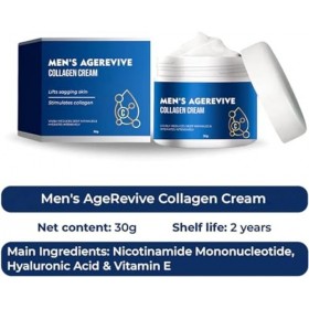 EXQST Crème au collagène pour Hommes, hydratant Quotidien, Anti-Rides, Anti-âge, raffermissante, Lifting de la Peau, crème ra