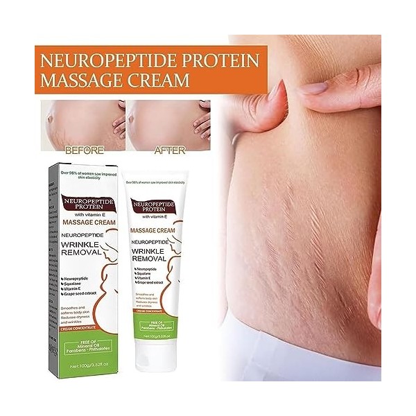 EXQST Fivfivgo Crème Anti-Rides au neuropeptide sans âge Crème Anti-Rides au neuropeptide sans âge Crème pour Le Corps au col