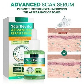Liascy Scarrevita Sérum Réparateur Avancé Scarrevita Repair Serum Sérum réparateur avancé pour la peau Crème Jour et Nuit