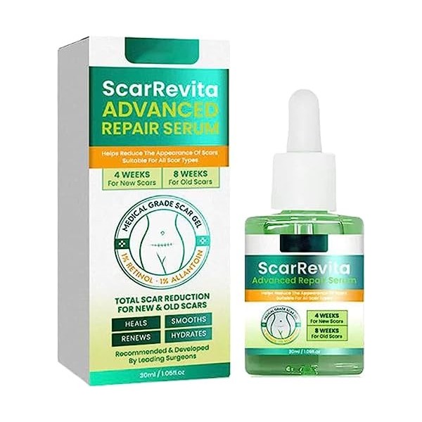 Liascy Scarrevita Sérum Réparateur Avancé Scarrevita Repair Serum Sérum réparateur avancé pour la peau Crème Jour et Nuit