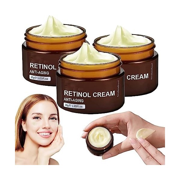 Crème raffermissante anti-âge au rétinol crème pour le visage au rétinol pour femmes hydratant raffermissant anti-âge réduire