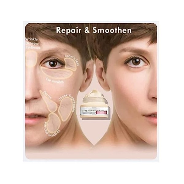 TLOPA Advanced Collagen Booster Crème pour la peau au collagène Crème anti-rides naturelle pour le visage