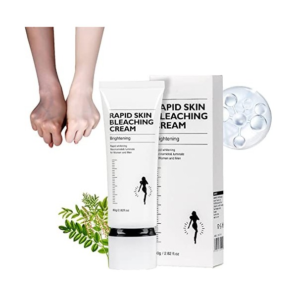 Crème blanchissante pour la peau foncée crème hydratante éclaircissante éclaircissante longue durée crème éclaircissante inst