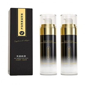 Lotion de soie de collagène de petite molécule crème raffermissante de collagène descargot coréen Essence faciale de collagè ...