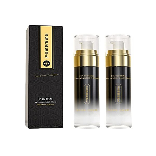 Lotion de soie de collagène de petite molécule crème raffermissante de collagène descargot coréen Essence faciale de collagè ...