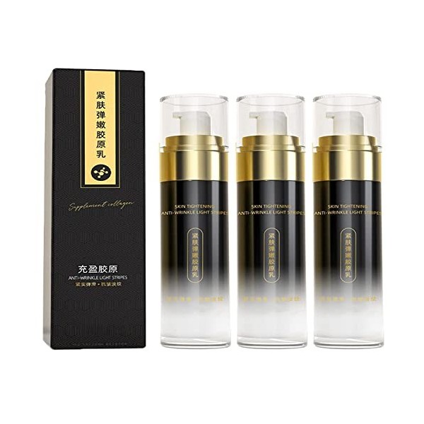 Lotion de soie de collagène de petite molécule crème raffermissante de collagène descargot coréen Essence faciale de collagè ...