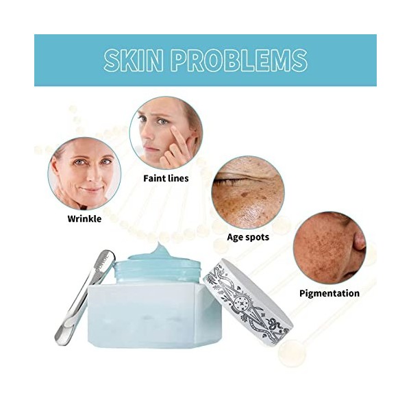 Tonkog Li Anti-âge collagène Boost crème Anti-âge femmes hommes Anti-âge crème pour le visage hydratant pour le visage peau l...