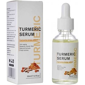 MTDBAOD Sérum correcteur de Taches Brunes au Curcuma, sérum Anti-Taches foncées, sérum éclaircissant pour Le Visage, Hydrate 